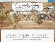 Tablet Screenshot of klaystation.com